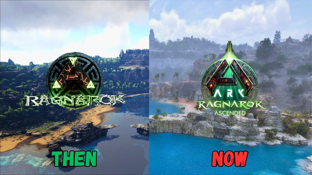 ARK Ragnar&ouml;k: THEN vs NOW &ndash; Unreal Engine 5.5 Comparison ASE vs ASA