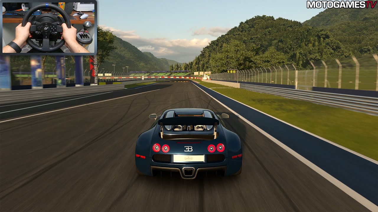 Gran Turismo 7 - 2013 Bugatti Veyron 16.4 | Thrustmaster T300RS Gameplay [PS5]