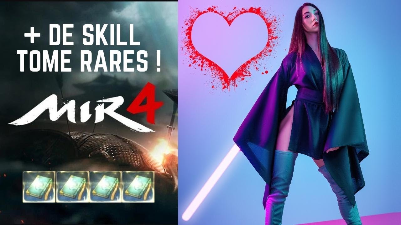Comment avoir + de SKILL TOME RARES ? - [Mir4 FR]