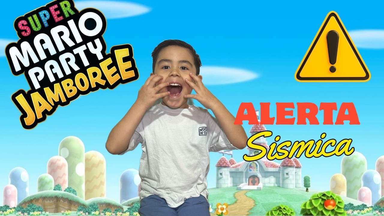 🚨 ¡NOS SONÓ LA ALERTA SÍSMICA EN PLENA PARTIDA! Mario Jamboree