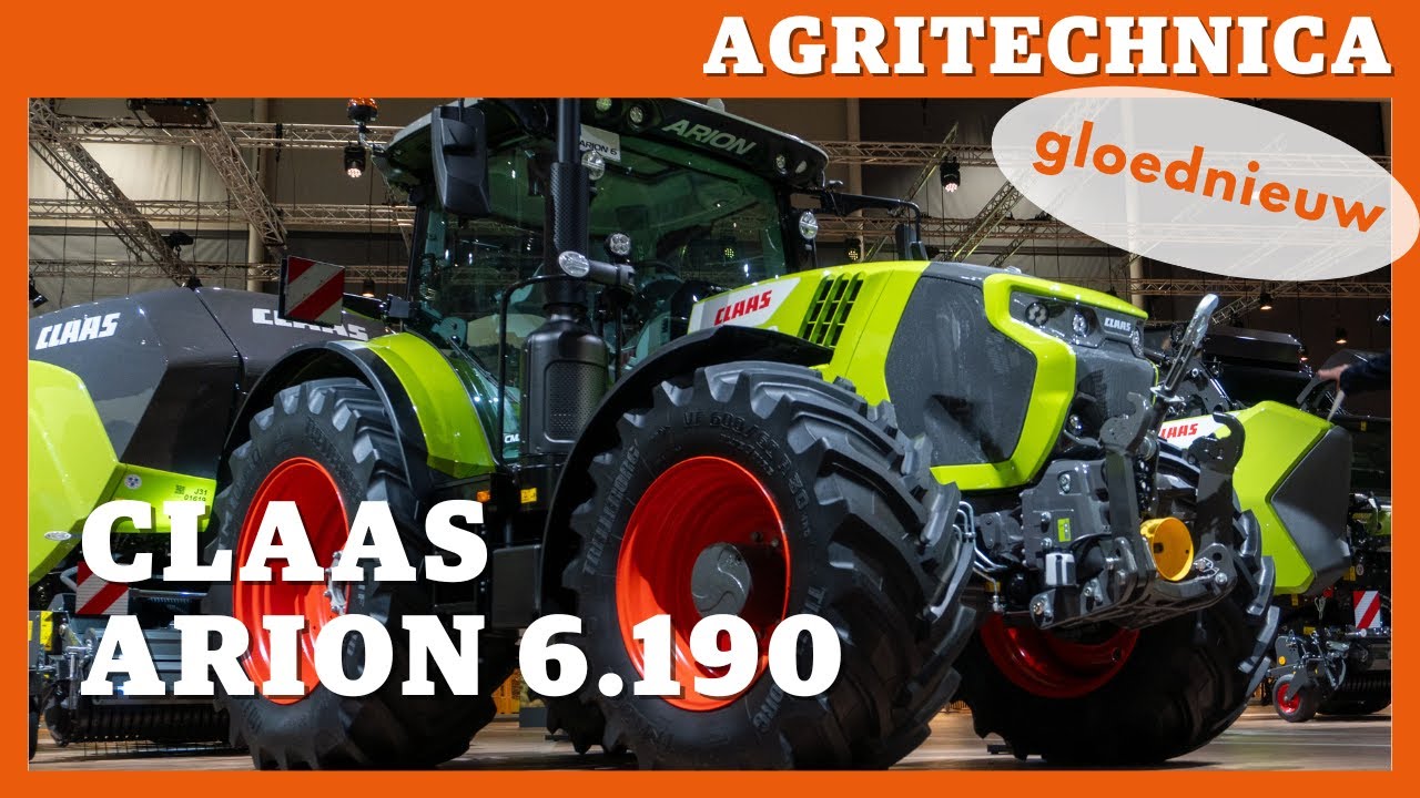 Claas presenteert de Arion 6.190 op Agritechnica 2025