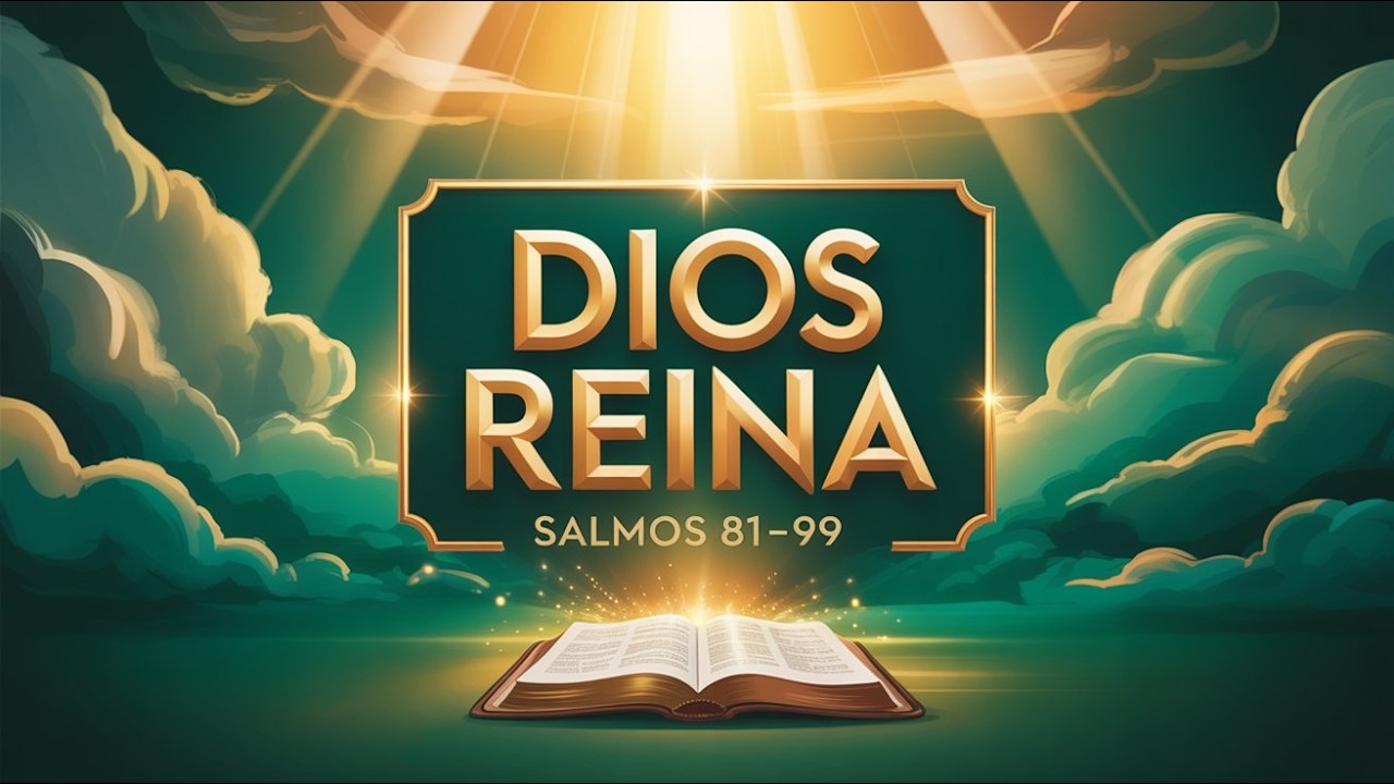 📖 SALMOS 81–99 | Dios Reina, Fuerza y Victoria | Biblia Narrada y Cantada🙏