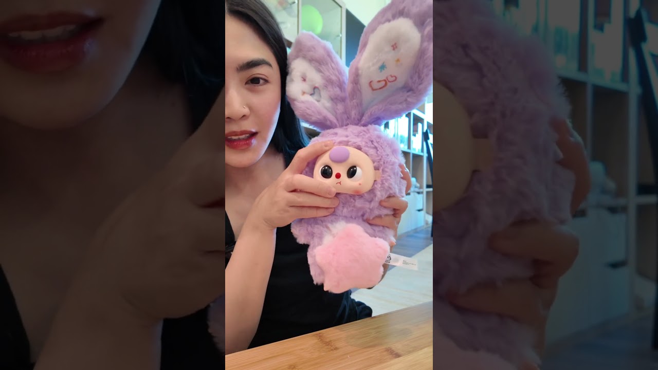 [Как сделать] Обмен лицами у плюшевой игрушки Baby Three: Lily Rabbit Town v3 #плюшеваяигрушка #р...