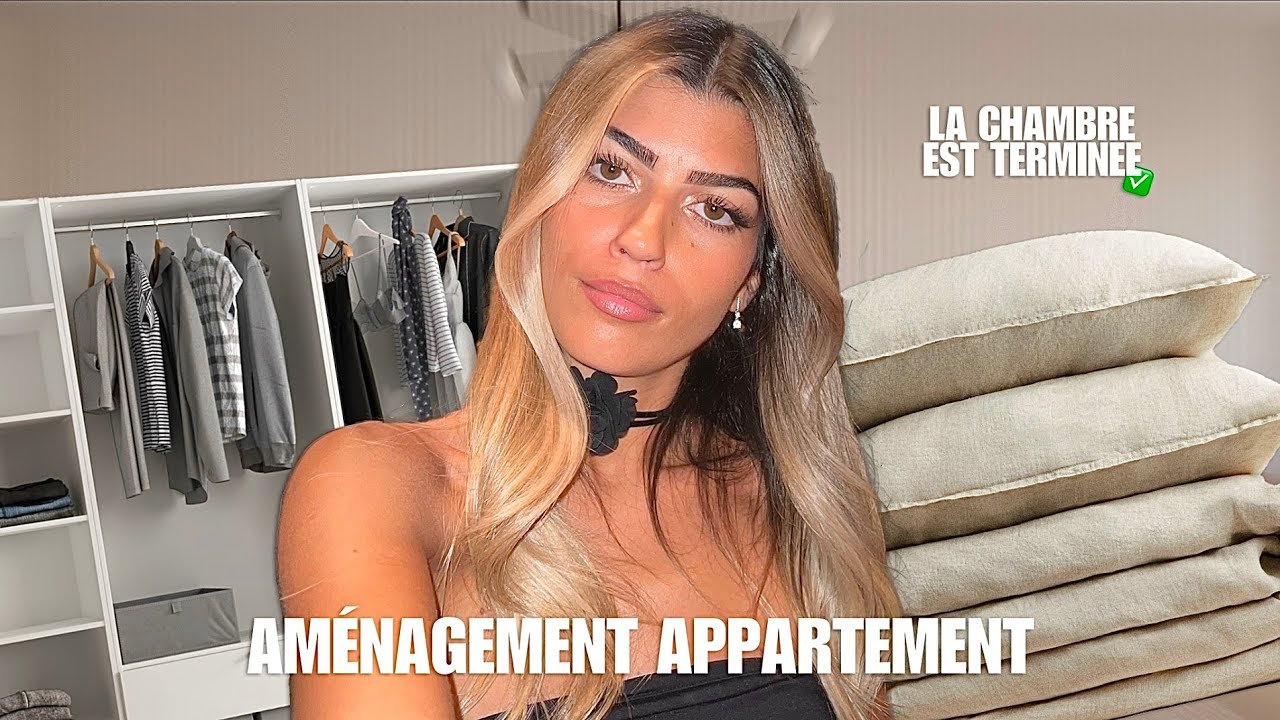 LA CHAMBRE EST FINI ! Dressing, lit & accessoires 💫