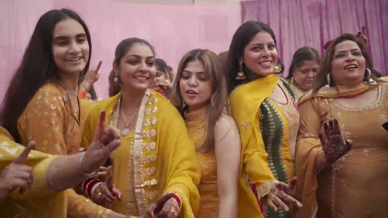 Girl Haldi Choora & Mehendi