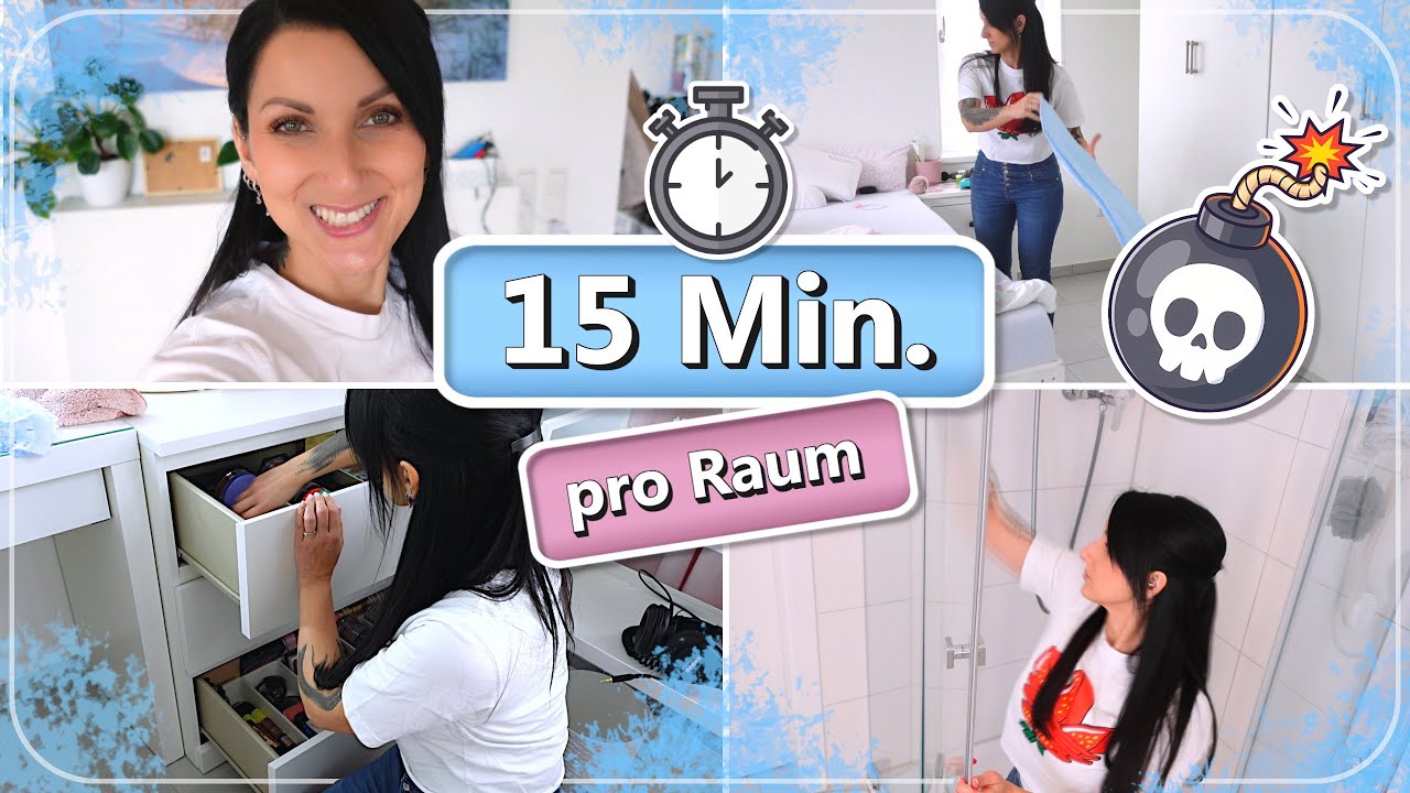 Putzroutine im ganzen Haus | Putzmotivation Clean with Me | Frühlingsrolina