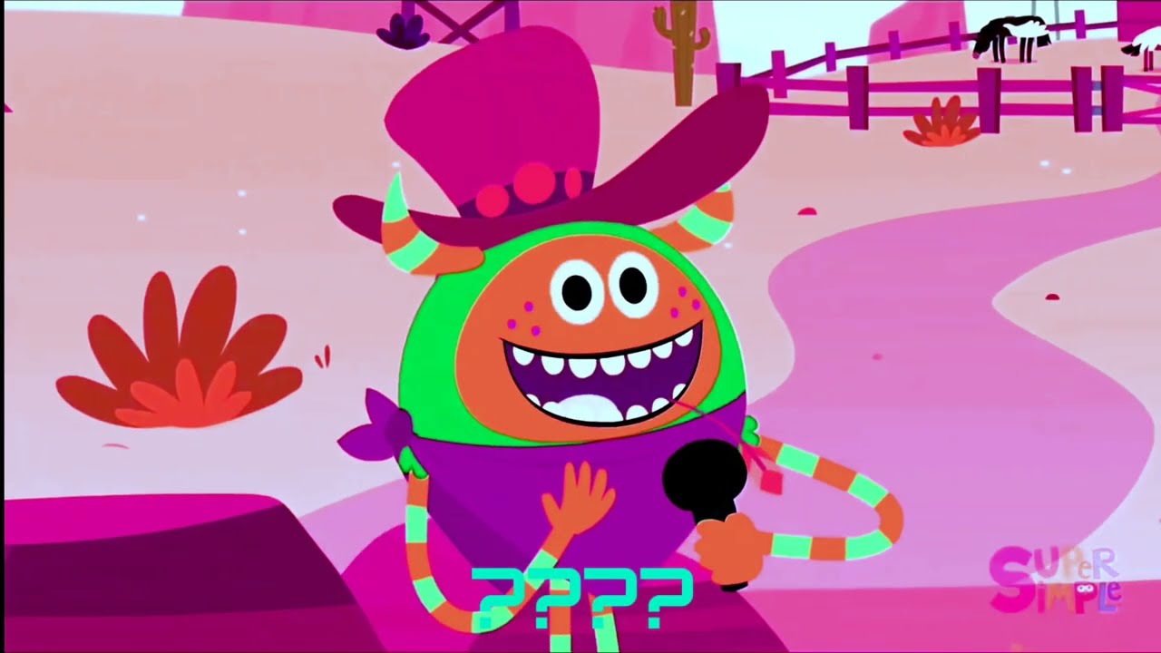🎶🤠✨ Un Vaquero Juega al Fútbol en la Bahía | Super Simple Songs | Klasky Csupo Center Effects