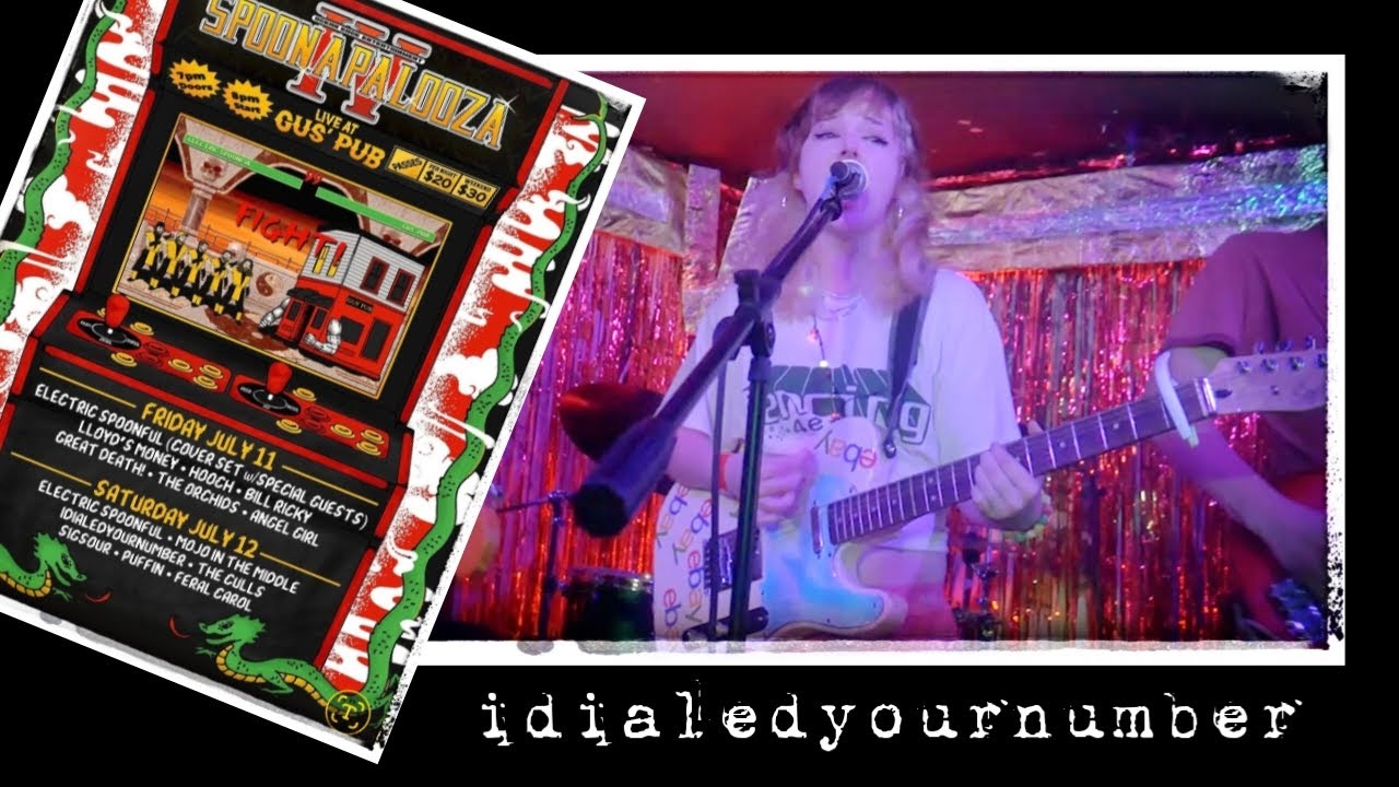 idialedyournumber - Live at Gus's Pub (Spoonapalooza) - 2025