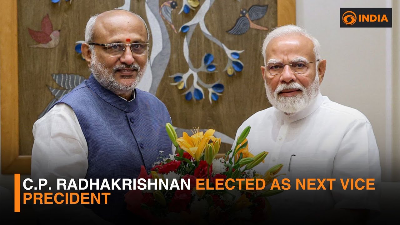C.P. Radhakrishnan elected as next Vice Precident