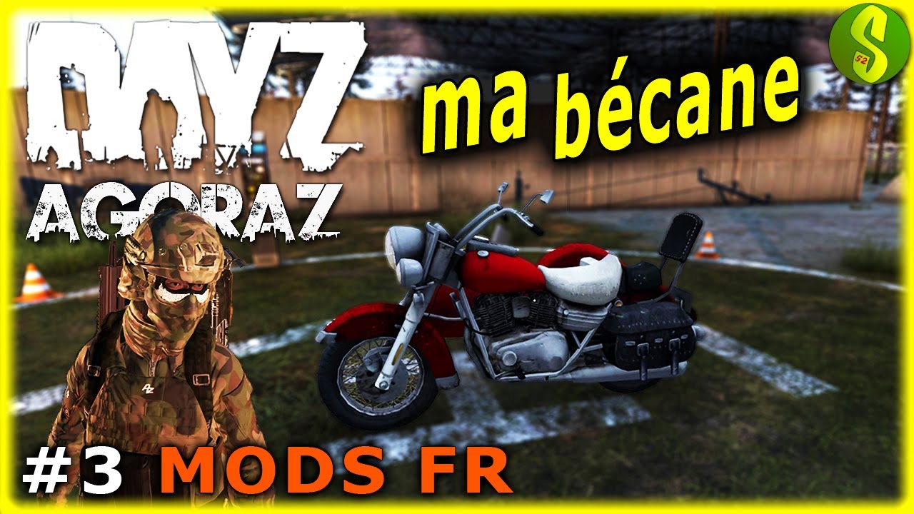Piloter une moto... c'est compliqué ! | DayZ sur AgoraZ #3 (MODS - FR)