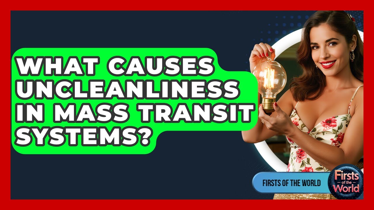 What Causes Uncleanliness In Mass Transit Systems? - Firsts of the World