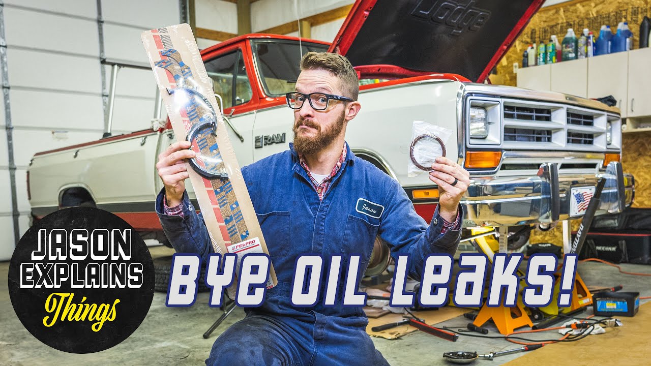 NO OIL LEAKS! Rear Main Seal & Oil Pan Gasket (First Gen Dodge Ram, Ramcharger)