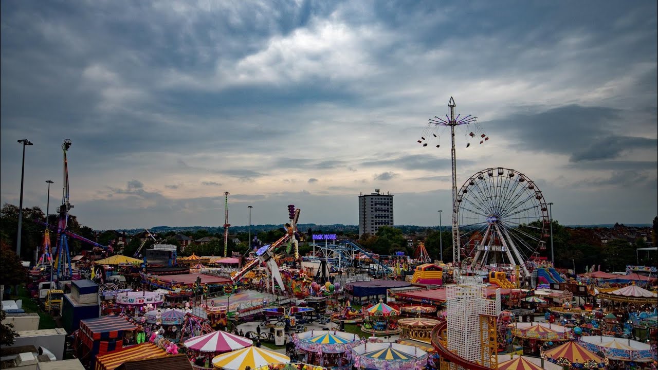 Nottingham Goose Fair 2018 (Daytime Walkthrough)