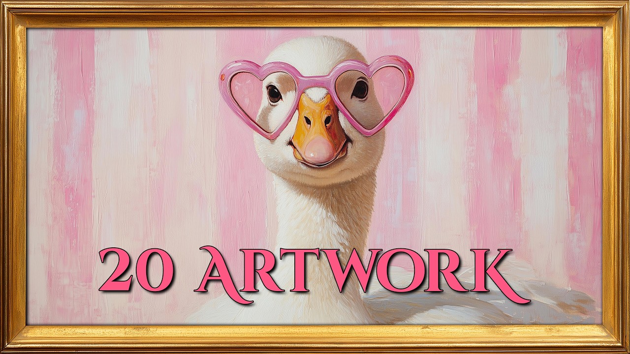 20 Romantic Valentine's Paintings | Frame TV Art Screensavers | 4K Slideshow