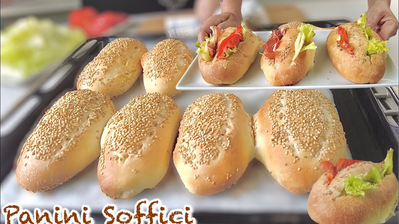 Замедлили бутерброды Focaccia с соленым тестом Brioche