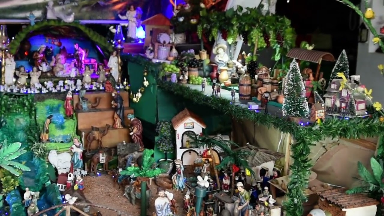 Pesebre Familia Hurtado Alegria año 2025 #navidad2025 #navidad #pesebre #arte