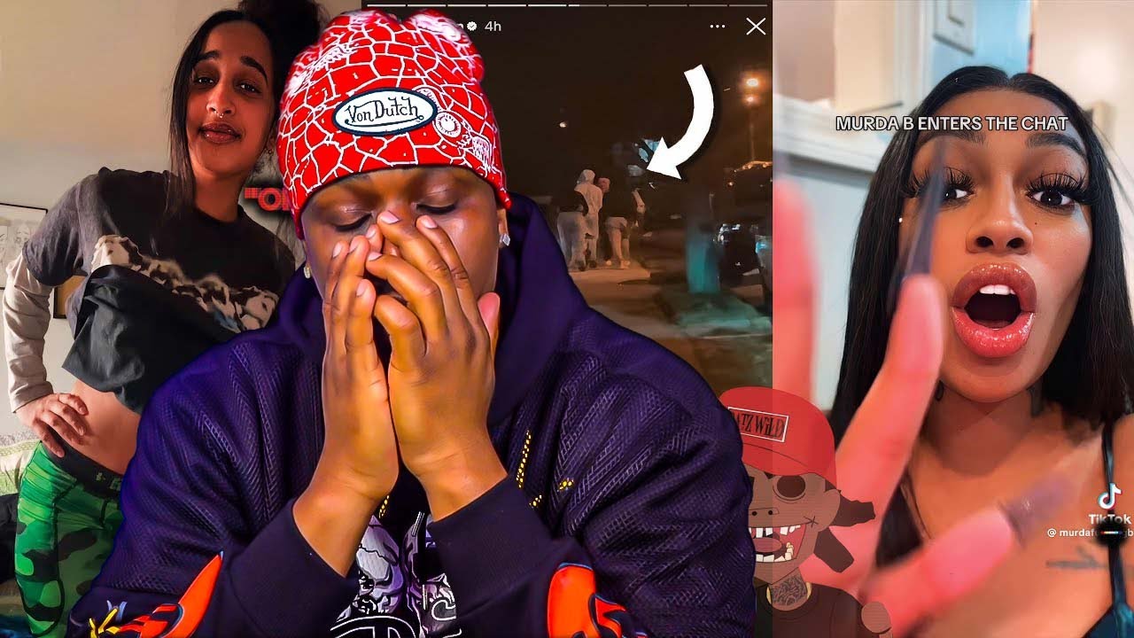 Enny B & Rubi G Pulls Up To Fight Murda(HEATED)‼️Police Gets Called!😳Ft.Reemknocks