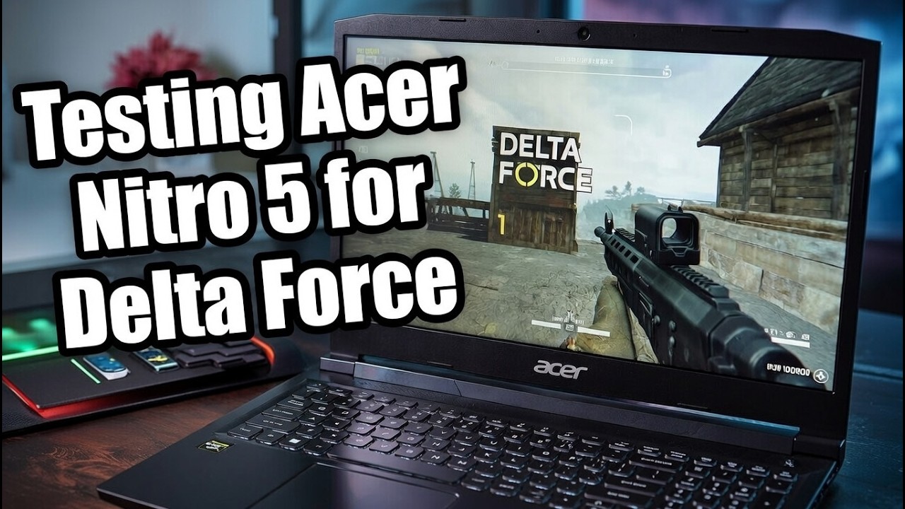 Delta Force FPS Test on Acer Nitro 5 | RTX 3050 Performance