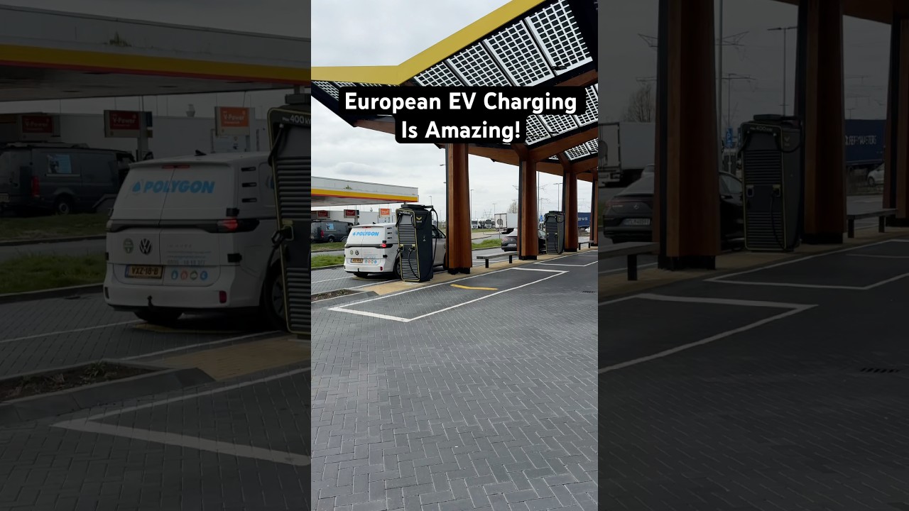 Зарядка электромобилей в Европе! #ev #electriccar #cars #automotive #electricvehicles