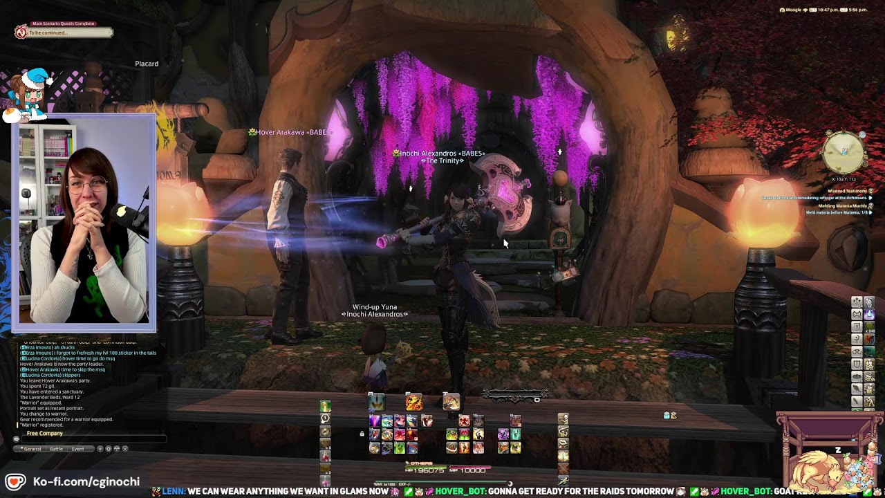 Final Fantasy XIV | Cozy patch day 7.4 | !socials !discord