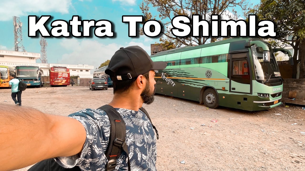 Katra Vaishno devi to Shimla By HRTC Himsuta Volvo B8R | Shimla To Jammu Katra By Himsuta Volvo