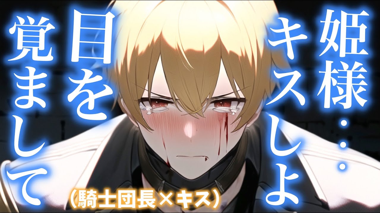 騎士団長が洗脳された姫様に刺されるが、キスで正気に戻して抱きしめる【ボイスドラマ】【女性向け】【English subtitles】【恋愛ボイス】