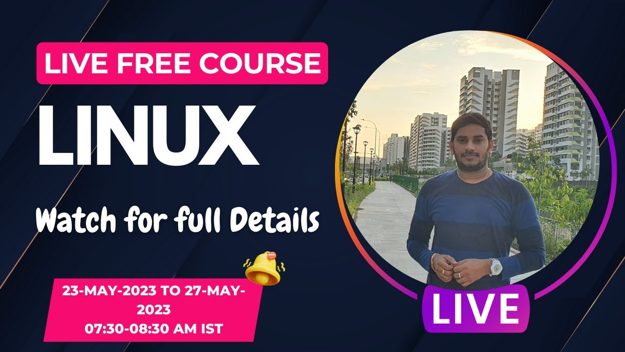 Linux Live free course | DevOps Training @DevOpsAndCloudWithSiva