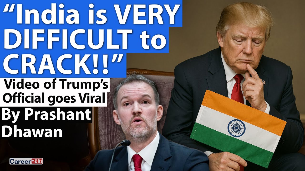 India is very Difficult to Crack says Trump's Official | Failed Foreign Policy Video goes Viral!