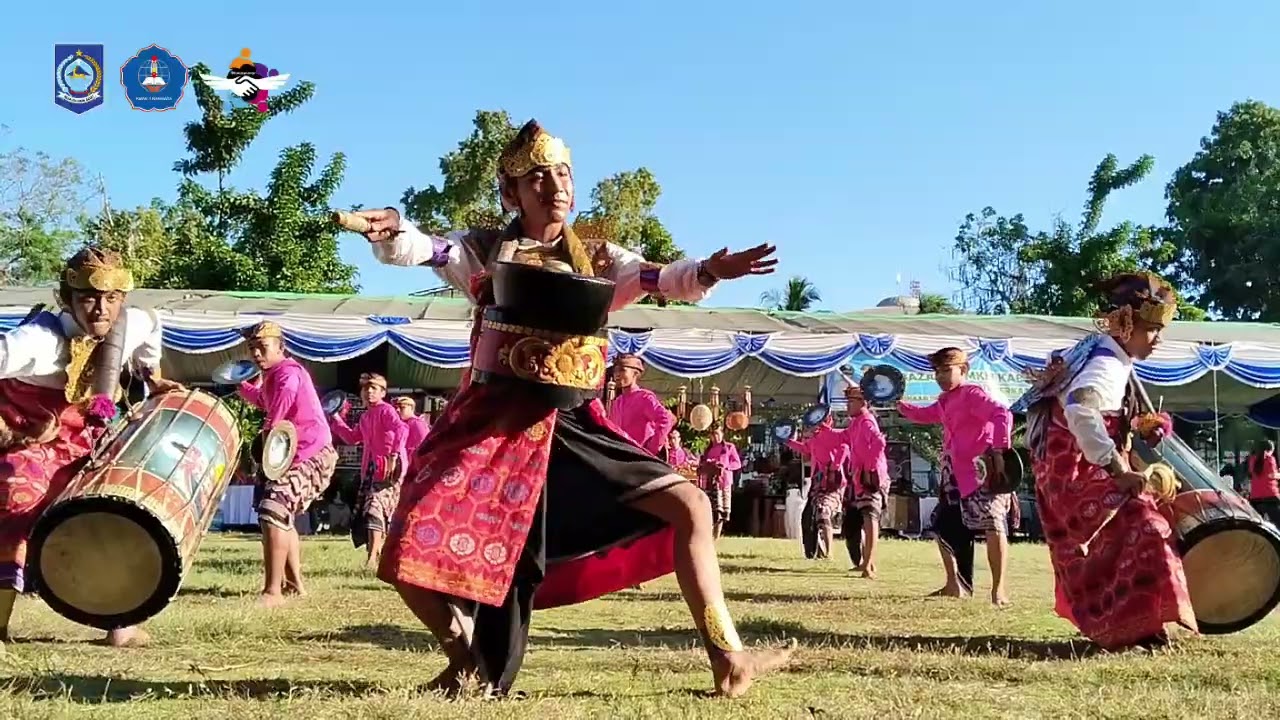 Gendang Beleq Smanar Pada Acara Gelar Teknologi Tepat Guna Nusantara Ke 25 Di Mataram NTB