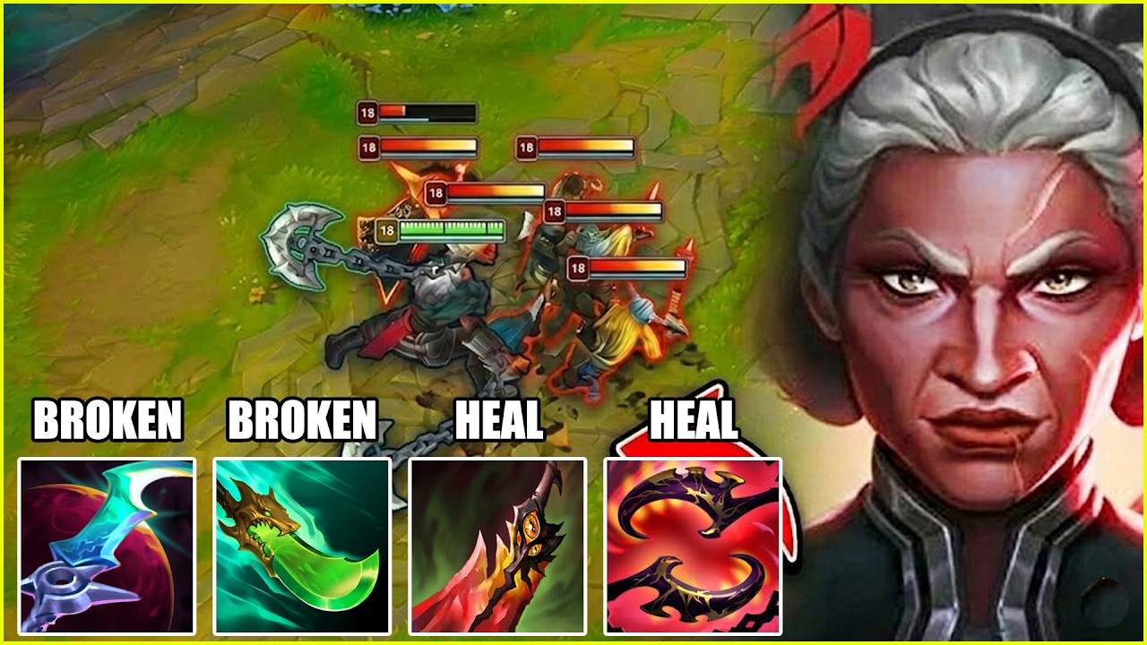 Ambessa So Strong Perma Dash Build Enemy Cant Catch