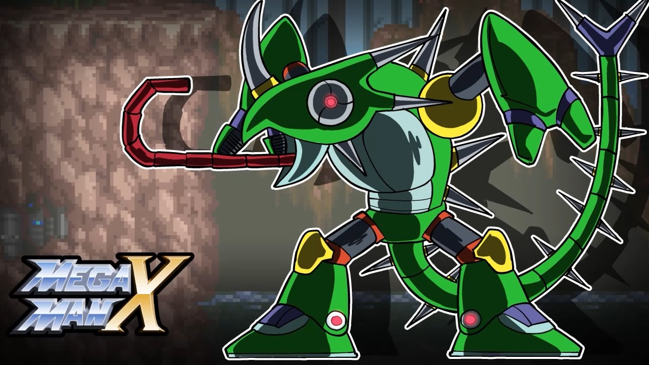 Boss Build: Sting Chameleon (Mega Man X) Time-Lapse