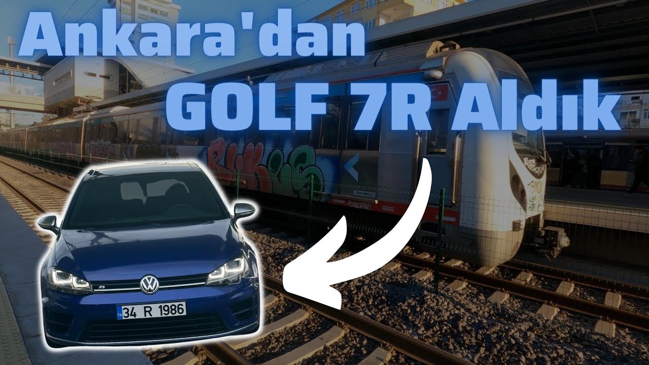 Yeni Proje Aracımız | Ankara'dan En Düşük KM'li Golf 7R'ı Aldık İstanbula Getirdik