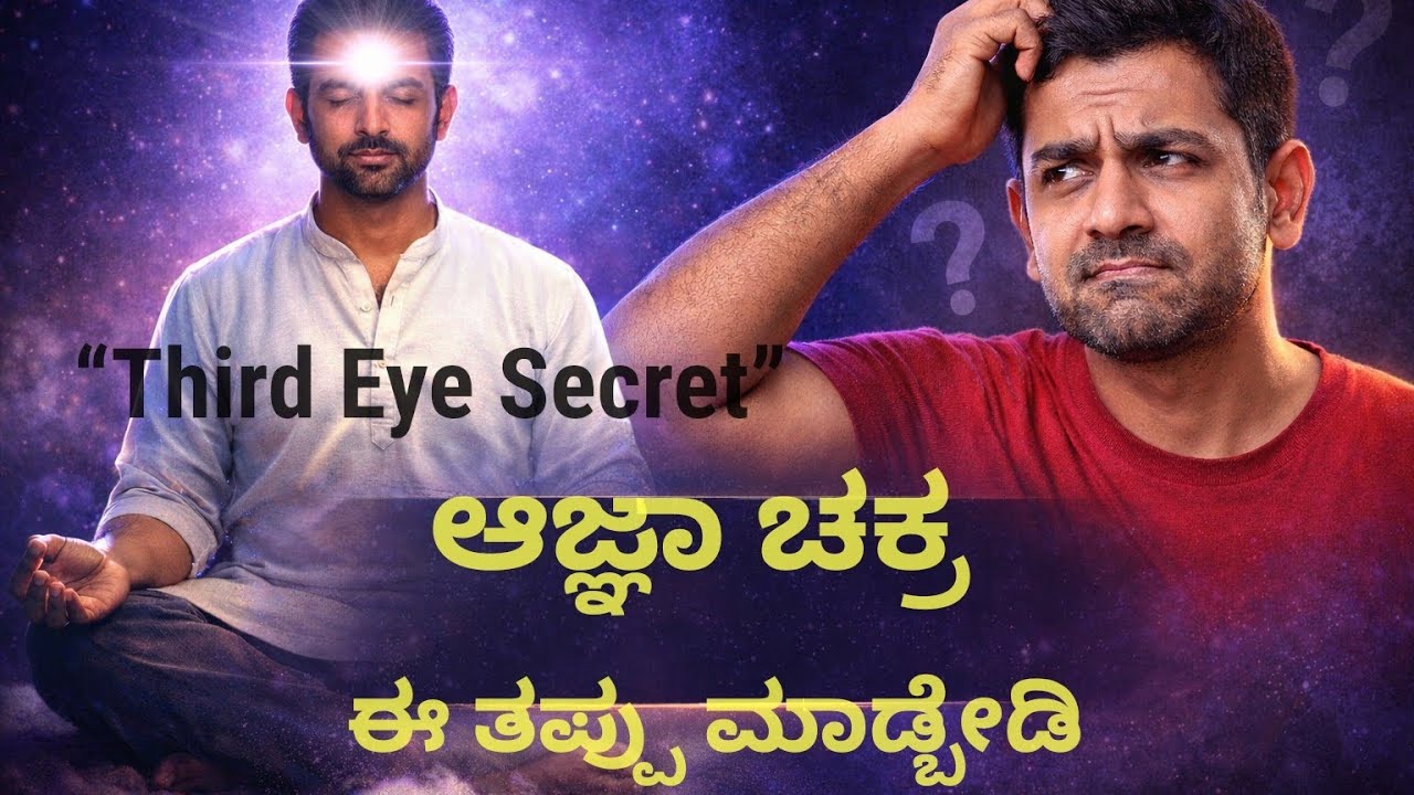 ಥರ್ಡ್ ಐ ತೆರೆದುಕೊಳ್ಳುತ್ತಿಲ್ಲ ಯಾಕೆ? |  ದೊಡ್ಡ ತಪ್ಪುಗಳು & ನಿಜವಾದ ಆಧ್ಯಾತ್ಮಿಕ ರಹಸ್ಯ