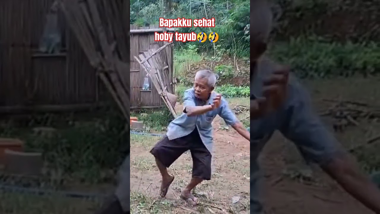 Bapakku ternyata hoby tayub.cak..💪