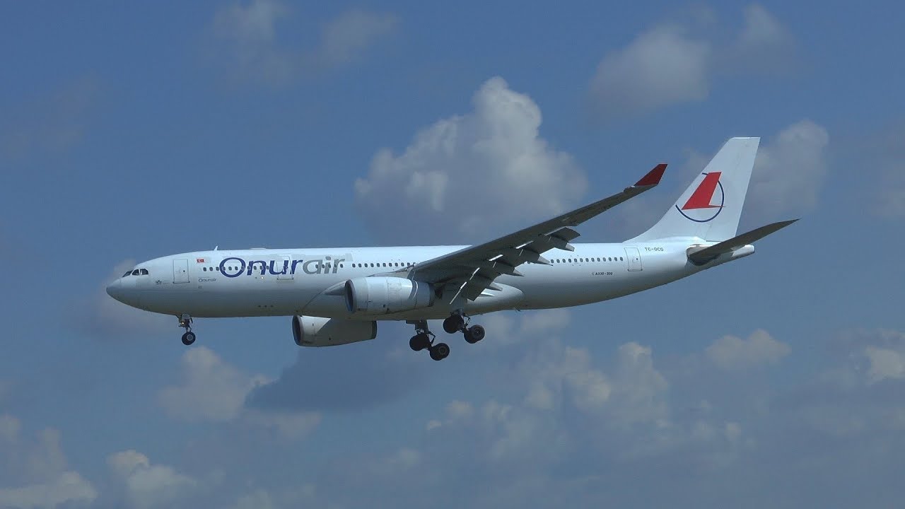 Onur Air Airbus A330-243 TC-OCG - Katowice Pyrzowice (KTW/EPKT) - 11.05.2019 r.