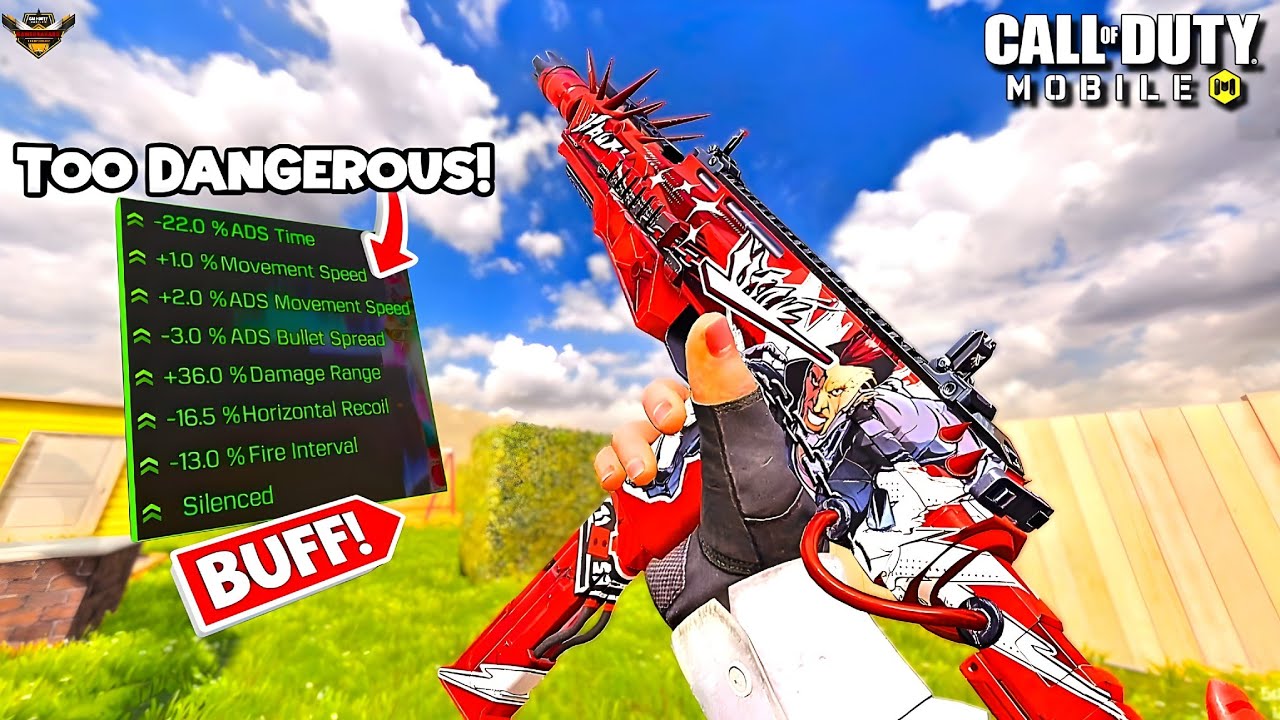 This " BUFFED" is broken 😭😍 in Codm season 4 / QXR Best Gunsmith / Call Of Duty Mobile Best Loadout