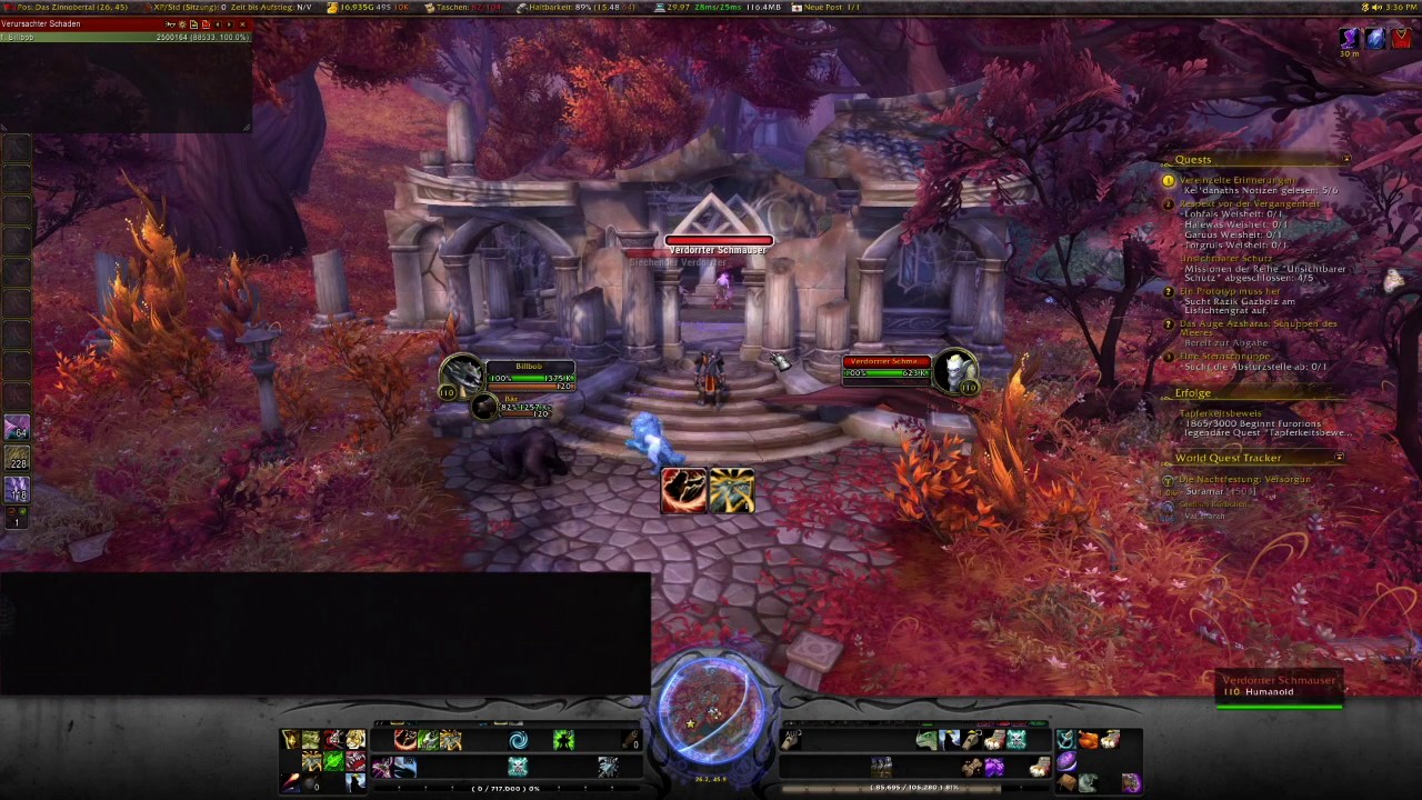 WOW Suramar Arkanist Kel'danath