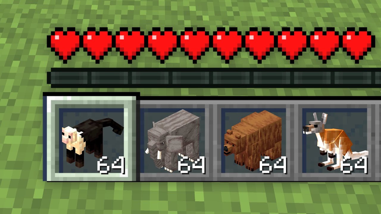 Minecraft BUILD A ZOO WITH PLENTY OF ANIMALS MOD / DANGEROUS ZOO ANIMAL KEEPERS !! Minecraft Mods
