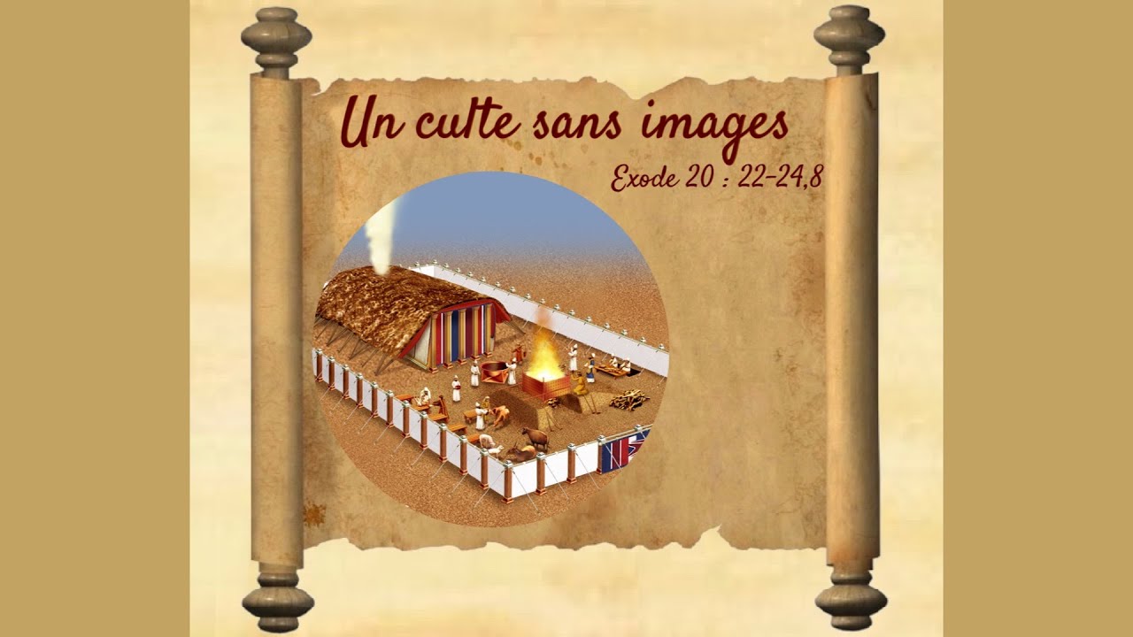 7- Un culte sans images / Moïse / Exode 20 : 22-24 , 8 / Catéchisme donné par Père Frédéric Guigain.