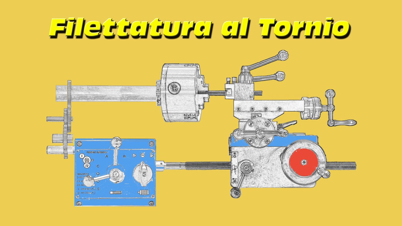 Filettatura al Tornio #136