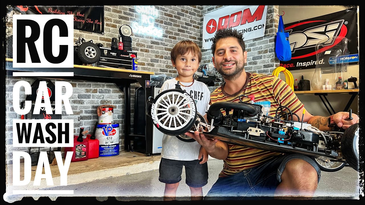 How I Clean my RCs (the @BOTAJELL Method) - With my Son - Smith RC Studios #mcd #rclife