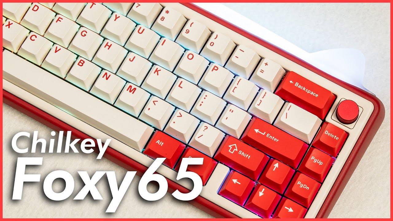 Chilkey Foxy65 Review | A Pre-Built Premium Mechanical Keyboard At Just $95!