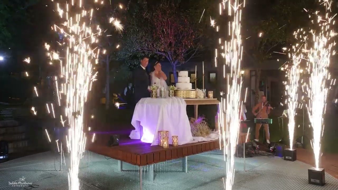 Momento corte do bolo único em Portugal