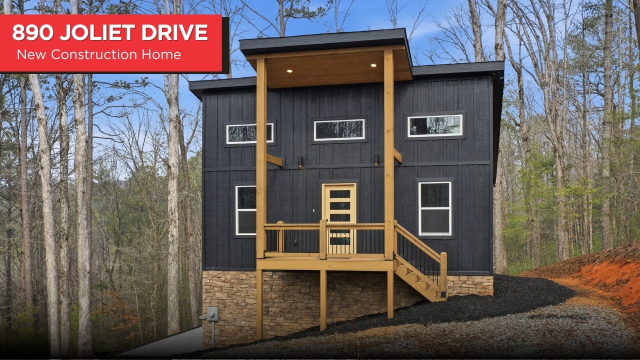 Modern Mountain Home for Sale in Ellijay GA | Coosawattee River Resort Tour – 890 Joliet Dr