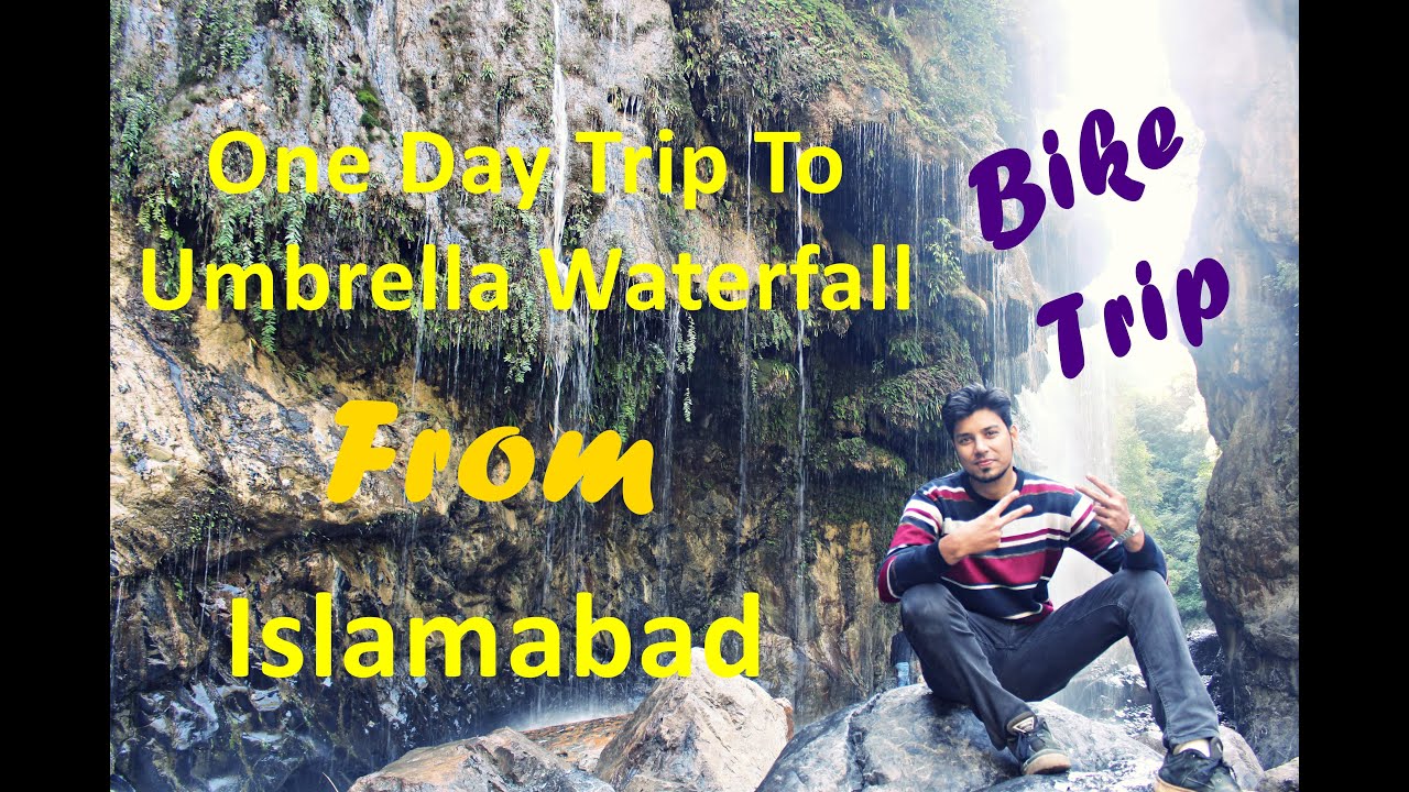 One Day Trip To Umbrella Waterfall From Islamabad On YBR | Bike Trip
