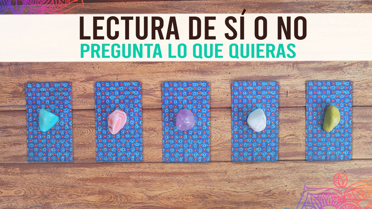 S&Iacute; O NO - PREGUNTA LO QUE QUIERAS || Tarot interactivo 🔮