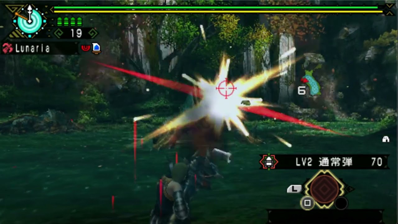 【MHP3】双雷 重弩 3'35