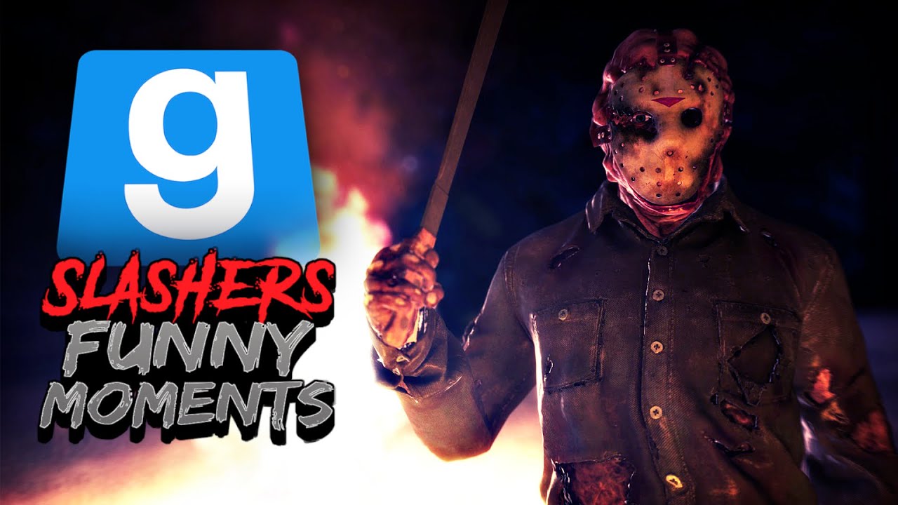 Trying to Survive | Gmod Slashers Funny Moments
