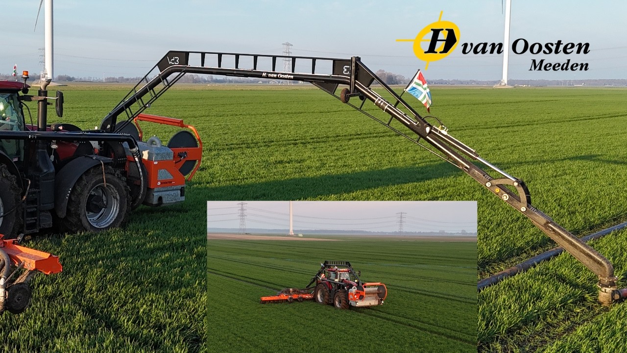 H Van Oosten met nieuwe Slurry Swivel / Schouten Machines case Optum 300 sleepslangen 2026 4K