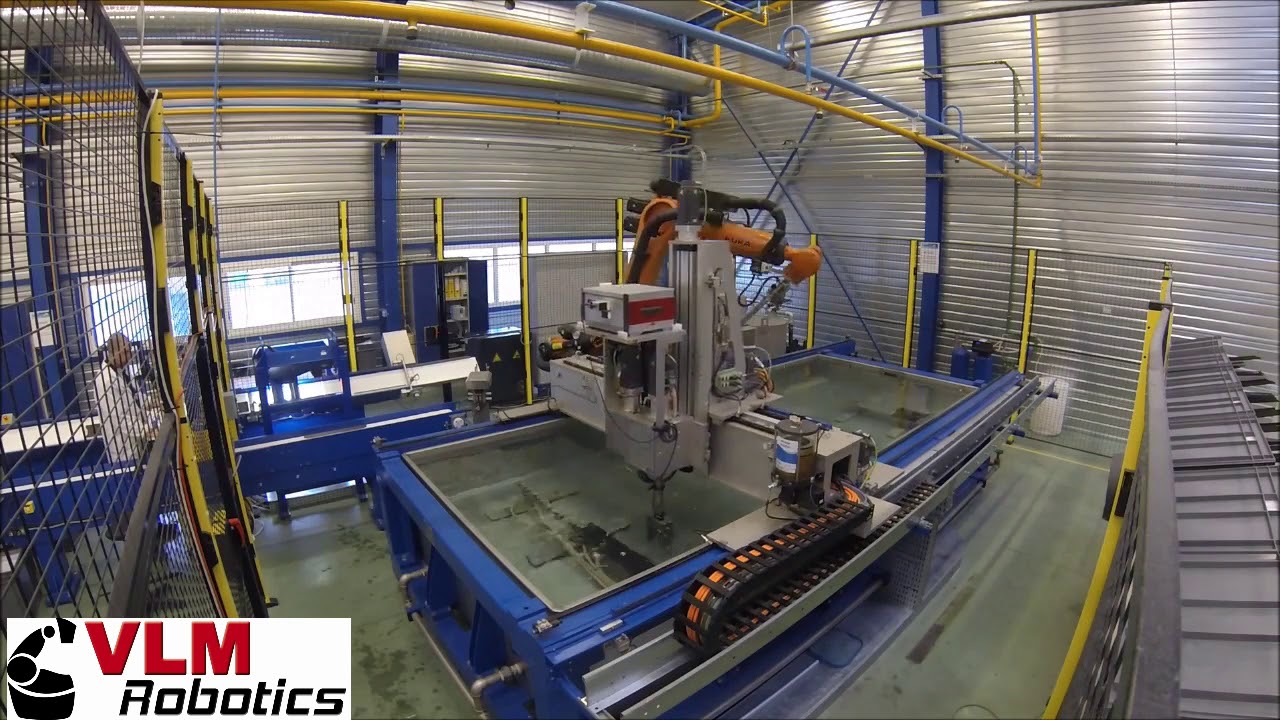 VLM-Robotics NDT robotic cell